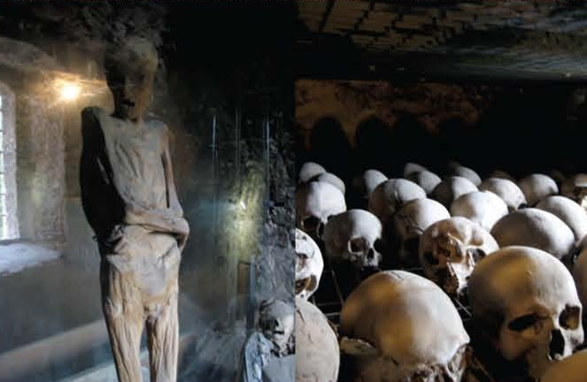 Museum of Mummies, Ferentillo, Italy