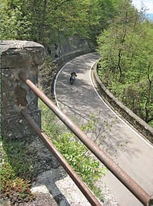 Riding in the Apeninies outside of Florence