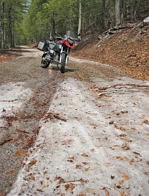 Snow on Monte Terminillo