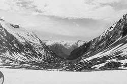 Mountains in Norway, seen on a tour with Beach's Motorcycle Adventures