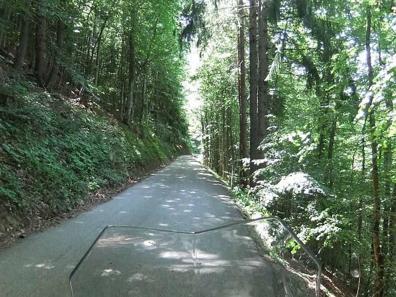 A typical 'Rob Road' in France