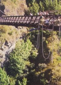Bungee Bridge, New Zealand