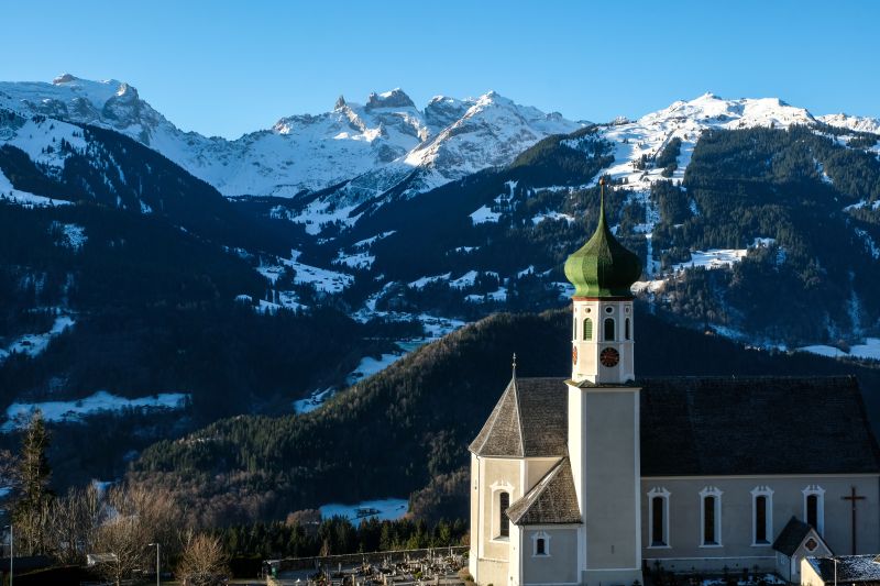 The church at Bartholomäberg