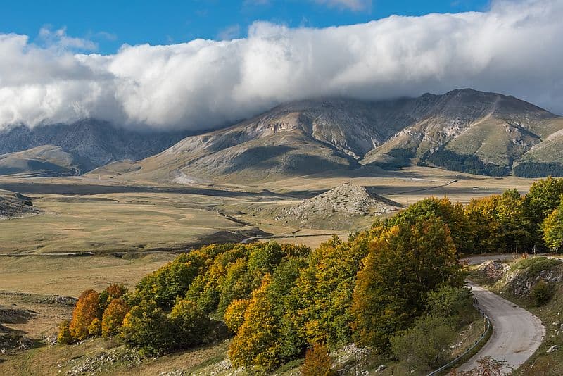 The Gran Sasso Mountains