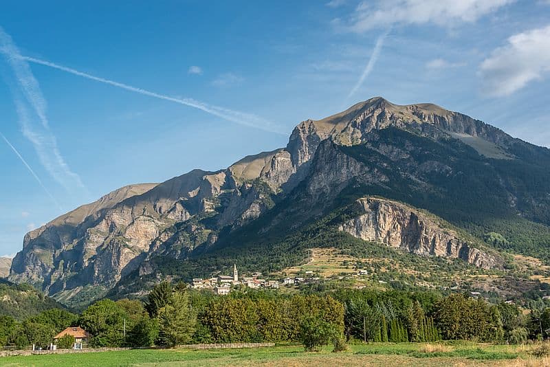 The Italian side of the Col Agnel