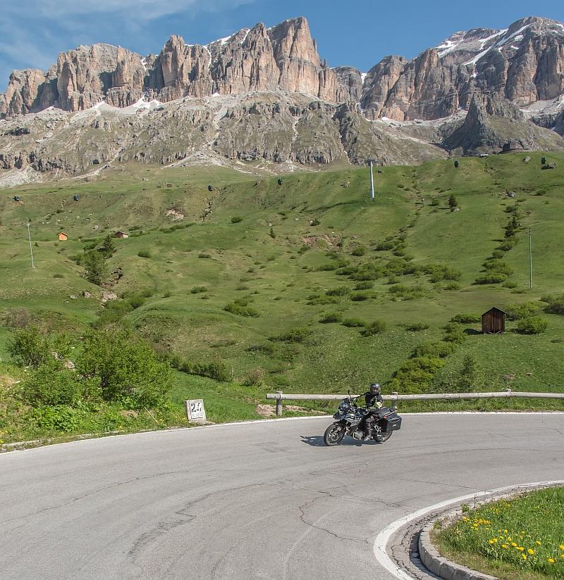 Climbing high in Italy