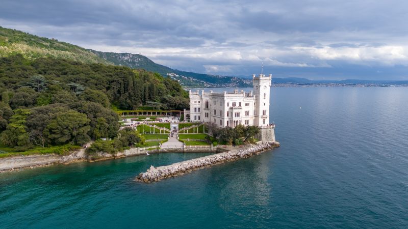 Miramare Castle, Trieste, Italy
