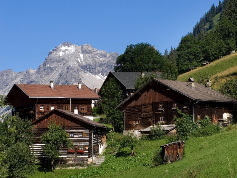 Austria farmhouses