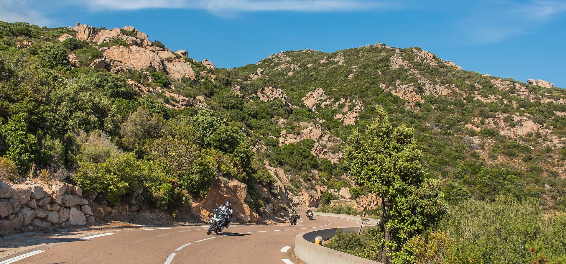 BMWs on Corsica